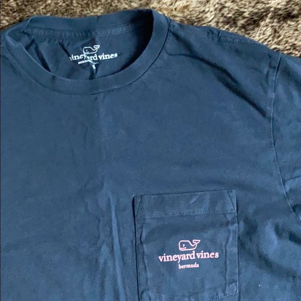Vineyard Vines Bermuda Navy Shirt S/M